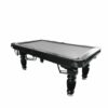QUESLA 8FT Pool Table 2025 Model - Classic Slate Design Upgraded with Reinforced Legs & Pro Ball Nets - Professional Billiard Table, Solid Timber Black Frame - Image 14