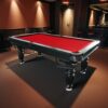 QUESLA 8FT Pool Table 2025 Model - Classic Slate Design Upgraded with Reinforced Legs & Pro Ball Nets - Professional Billiard Table, Solid Timber White Frame - Image 28
