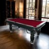 QUESLA 8FT Pool Table 2025 Model - Classic Slate Design Upgraded with Reinforced Legs & Pro Ball Nets - Professional Billiard Table, Solid Timber Black Frame - Image 13
