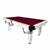 QUESLA 8FT Pool Table 2025 Model - Classic Slate Design Upgraded with Reinforced Legs & Pro Ball Nets - Professional Billiard Table, Solid Timber White Frame - Image 16