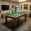 7FT Limited Edition MDF Pool Table - Official Branded VB Felt Close Up