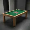 7FT Limited Edition MDF Pool Table - Official Branded VB Felt Close Up