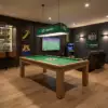 7FT Limited Edition MDF Pool Table - Official Branded VB Felt Close Up
