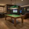 7FT Limited Edition MDF Pool Table - Official Branded VB Felt Close Up