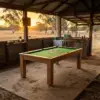7FT Limited Edition MDF Pool Table - Official Branded VB Felt Close Up