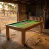 7FT Limited Edition MDF Pool Table - Official Branded VB Felt Close Up