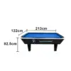 The Everton II 7FT/8FT Pool Table (MDF / Marble Top) - Blue or Green Felt (S1) - Image 3