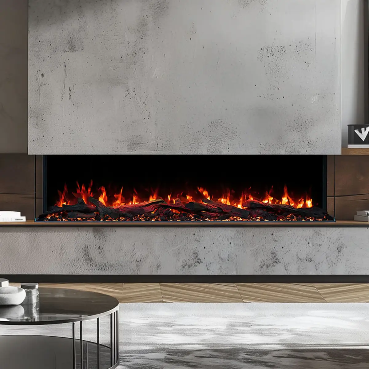 Vantage Extra Deep 3-Sided Panoramic Electric Fireplace Collection 28 Vantage Extra Deep 3-Sided Panoramic Electric Fireplace Collection - Image 28