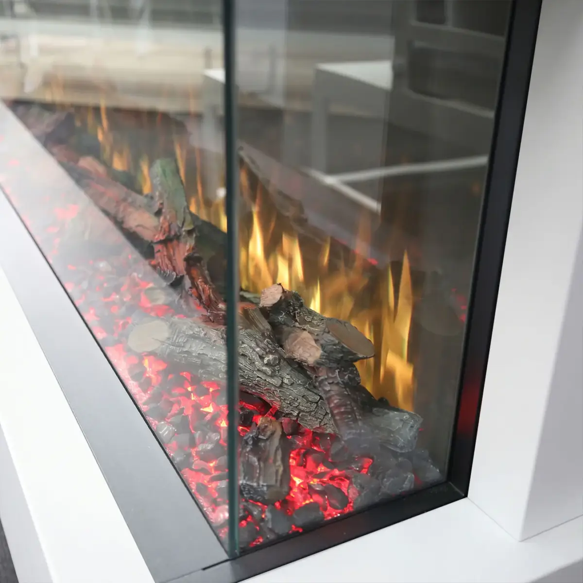 Vantage Extra Deep 3-Sided Panoramic Electric Fireplace Collection 6 Vantage Extra Deep 3-Sided Panoramic Electric Fireplace Collection - Image 6