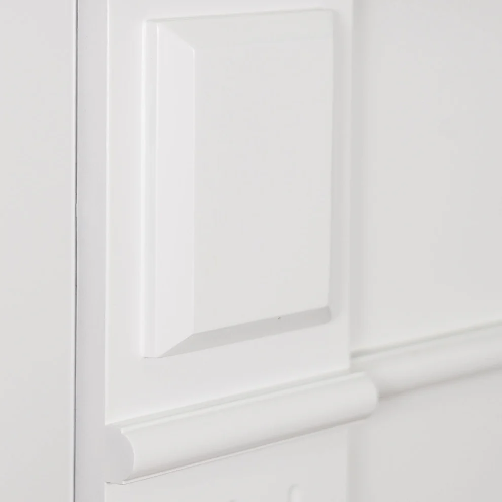 Berwick White Mantel Electric Fireplace Suite with 30" Lumera Electric Fireplace Insert 7 Berwick White Mantel Electric Fireplace Suite with 30" Lumera Electric Fireplace Insert - Image 7