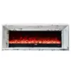 Valoria White Marble Mantel Electric Fireplace with 60 Inch Lumera Insert - Image 10