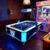 9FT LED Air Hockey Table – Commercial Arcade Style Game Table - Image 4