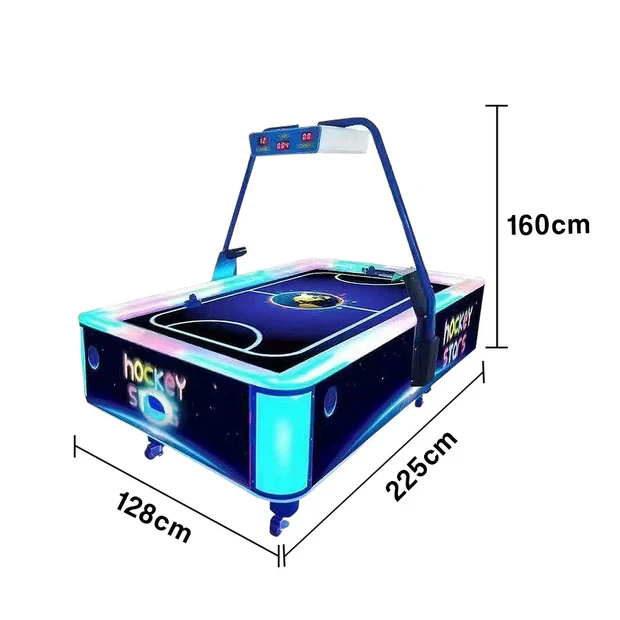 9FT LED Air Hockey Table – Commercial Arcade Style Game Table 5 9FT LED Air Hockey Table – Commercial Arcade Style Game Table - Image 5
