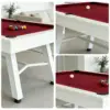 Apex Riviera 7ft Outdoor Pool Table – Premium All-Weather Aluminium & Steel Billiard Table (White & Red) S1 - Image 4