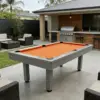 Apex Monaco 7ft Outdoor Pool Table – All-Weather Aluminium & Steel Billiard Table (Straight Leg) S1 - Image 6