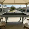 Apex Monaco 7ft Outdoor Pool Table – All-Weather Aluminium & Steel Billiard Table (Straight Leg) S1 - Image 8