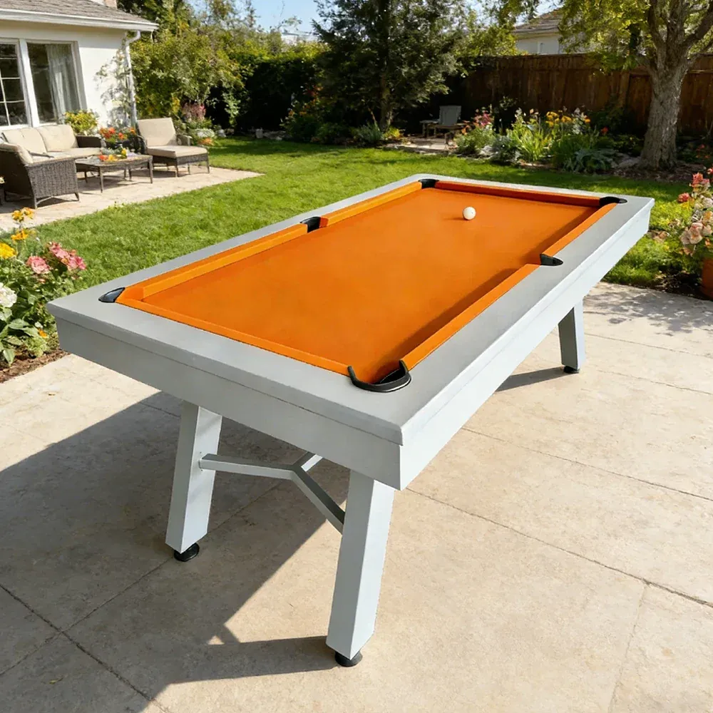 Apex Riviera 7ft Outdoor Pool Table – Premium All-Weather Aluminium & Steel Billiard Table (Slanted Leg) S1 9 Apex Riviera 7ft Outdoor Pool Table – Premium All-Weather Aluminium & Steel Billiard Table (Slanted Leg) S1 - Image 9