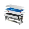 6FT 4-in-1 Convertible Game Table with Air Hockey Pool Table Tennis and Dining Table