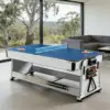 6FT 4-IN-1 Convertible Game Table – Pool, Air Hockey, Table Tennis & Dining Table - Image 25