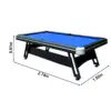 Nero 9FT Designer Pool Table - Image 4