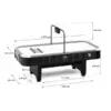 8FT Air Hockey Table-Stainless Steel Playfield
