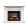 Whitmore White Mantel Electric Fireplace Suite - Image 5