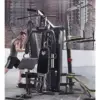 MERIDIAN 705A Multi-Function Home Gym Smith Machine with Punching Bag, Pull-Up Station & 73kg Weight Stack – 300kg Capacity - Image 8