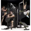 MERIDIAN 705A Multi-Function Home Gym Smith Machine with Punching Bag, Pull-Up Station & 73kg Weight Stack – 300kg Capacity - Image 9