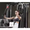 MERIDIAN 705A Multi-Function Home Gym Smith Machine with Punching Bag, Pull-Up Station & 73kg Weight Stack – 300kg Capacity - Image 6