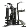 MERIDIAN 705A Multi-Function Home Gym Smith Machine with Punching Bag, Pull-Up Station & 73kg Weight Stack – 300kg Capacity - Image 2