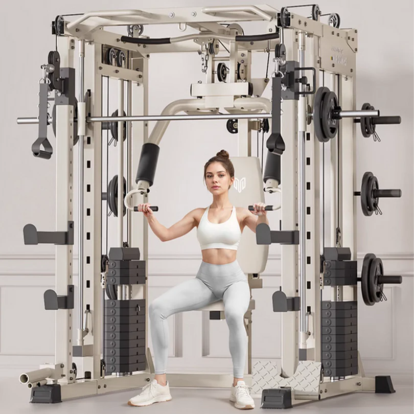 MERIDIAN B6 Home Gym Smith Machine Multi-Function Power Rack & Squat Cage | 4 Package Options 2 MERIDIAN B6 Home Gym Smith Machine Multi-Function Power Rack & Squat Cage | 4 Package Options - Image 2