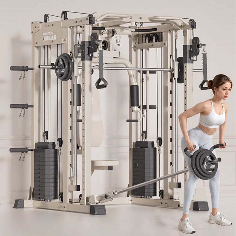 MERIDIAN B6 Home Gym Smith Machine Multi-Function Power Rack & Squat Cage | 4 Package Options 7 MERIDIAN B6 Home Gym Smith Machine Multi-Function Power Rack & Squat Cage | 4 Package Options - Image 7