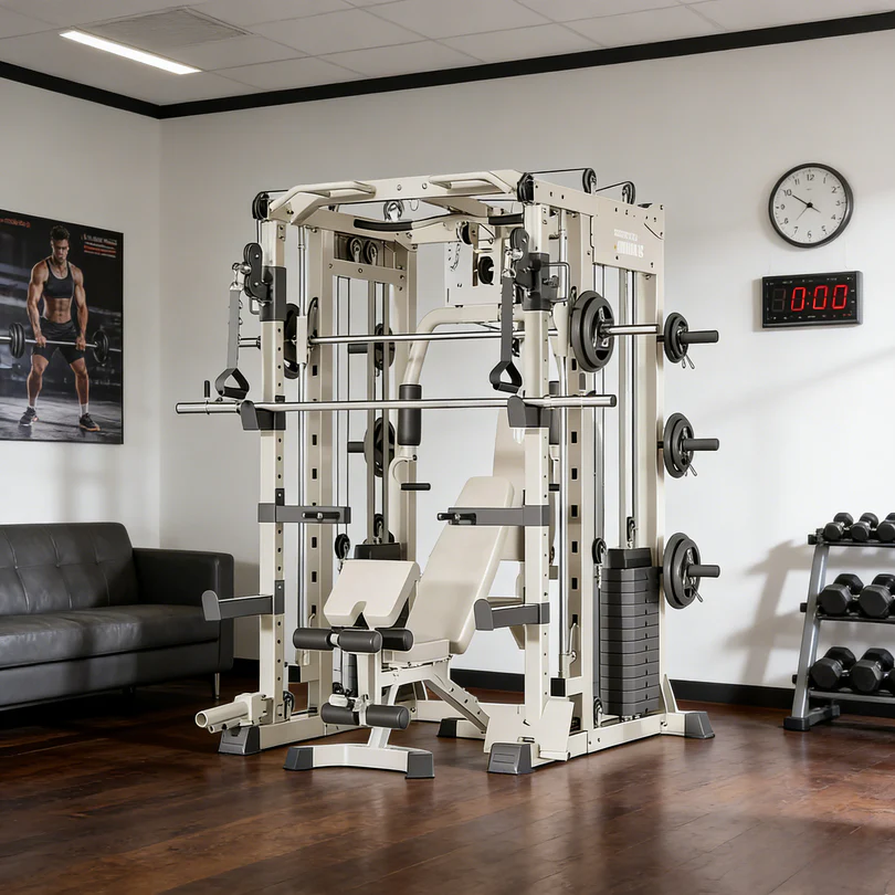 MERIDIAN B6 Home Gym Smith Machine Multi-Function Power Rack & Squat Cage | 4 Package Options 4 MERIDIAN B6 Home Gym Smith Machine Multi-Function Power Rack & Squat Cage | 4 Package Options - Image 4