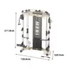 MERIDIAN C3 Multi-Functional Home Gym Smith Machine Power Rack Squat Rack | 6 Package Options - Image 7