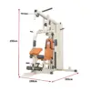 MERIDIAN Multi-Functional Home Gym Smith Machine with Cable System & Butterfly Arms - Image 9