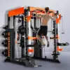 MERIDIAN Q9 Multi Function Power Rack Squat Cage Weight Train Equipment Smith Gantry Crane Machine Home Gym Smith Machine - Image 12