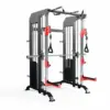 FITPRO Multi Functional Home Gym Machine 140kg Pin & Plate Loaded Strength Training System - Black - Image 2