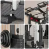 MERIDIAN Multi-Functional Smith Machine Home Gym - 146kg Weight Stack, 800kg Max Load Power Rack & Full Body Training Station - Image 14