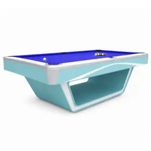 Podium Meridian 9FT slate pool table custom made commercial billiard table
