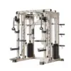 MERIDIAN B6 Home Gym Smith Machine with power rack, butterfly training station and 146kg counterweight system