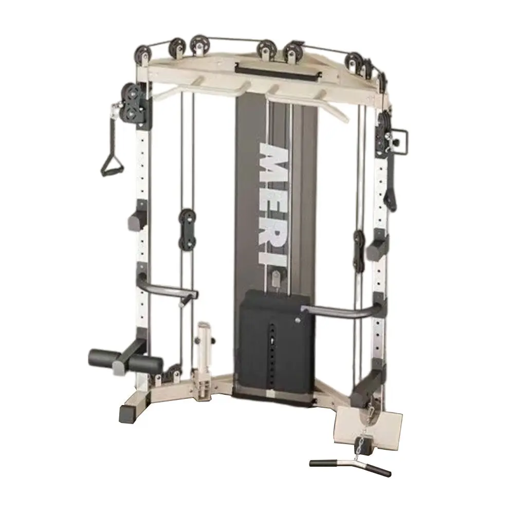 MERIDIAN C3 Home Gym Smith Machine with integrated squat rack and cable system