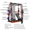 MERIDIAN K9 Home Gym Machine Olympic Bar Training Station 400kg Capacity - Bodybuilding Strength Equipment - Image 10