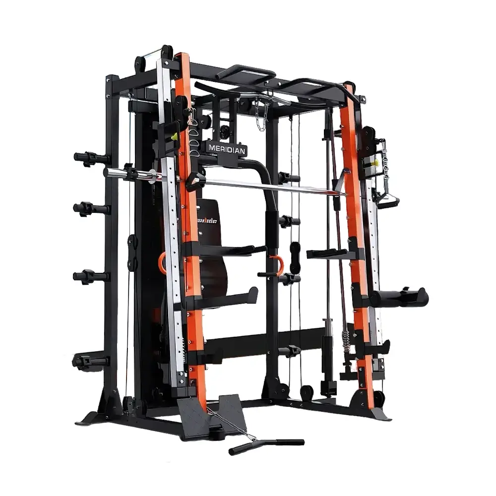 MERIDIAN Q8 Smith Machine | 800kg Power Rack Home Gym 1 MERIDIAN Q8 Smith Machine 800kg Home Gym Power Rack