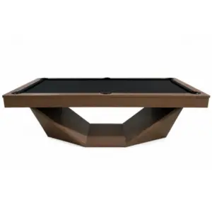 Sentinel 9FT slate pool table custom made featuring commercial grade design and genuine slate playing surface