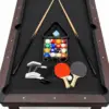 7FT 3-in-1 Pool, Dining & Table Tennis Table – Multi-Purpose Home Entertainment Table - Image 6