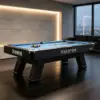 XINGPAI PHANTOM 9FT Professional Billiard Table - Tournament Edition Pool Table with Slate Surface for Home Club Game Room - Black - Image 3