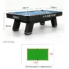 XINGPAI PHANTOM 9FT Professional Billiard Table - Tournament Edition Pool Table with Slate Surface for Home Club Game Room - Black - Image 6