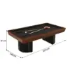 Magnus Octavia 7/8/9FT Solid Wood Billiard Table – Billiard or 3-in-1 Configuration - Image 8