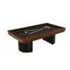 Magnus Octavia solid wood billiard table with marble base and twin pedestal legs