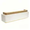 ELVORA modern office reception counter with integrated LED lighting
